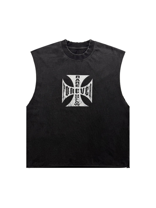 RH CROSS CUTOFF (BLACK)