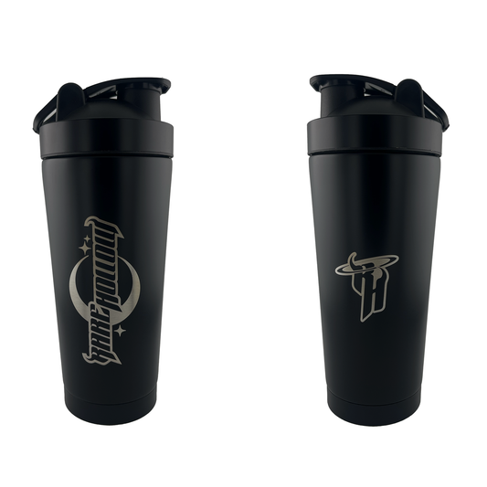 STAINLESS STEEL SHAKER (BLACK)