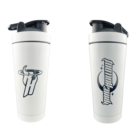 STAINLESS STEEL SHAKER (WHITE)